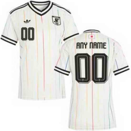 Women 00 Japan Custom Away Replica Jersey  4
